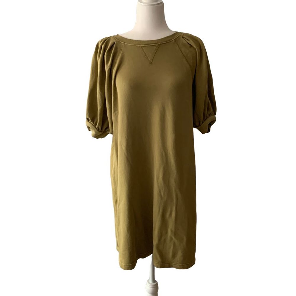 Universal Thread Teal Puff Short Sleeve Green Loose Dress Size M